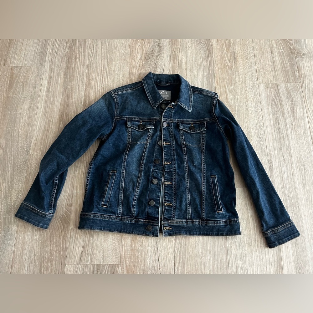 Primary Girls Denim Jacket Classic Wash - Size 12